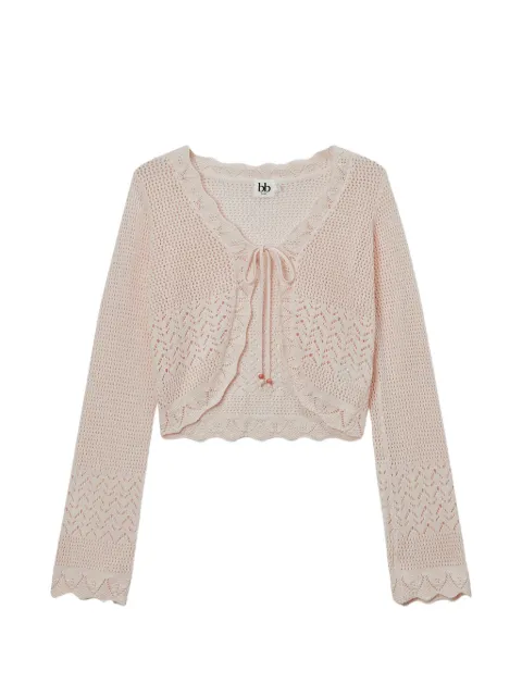 b+ab self-tie cardigan Pink 6S314AS