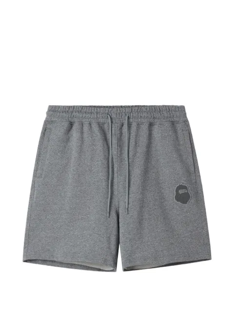 FINGERCROXX drawstring-fastening track shorts Grey FFXSPM01244X