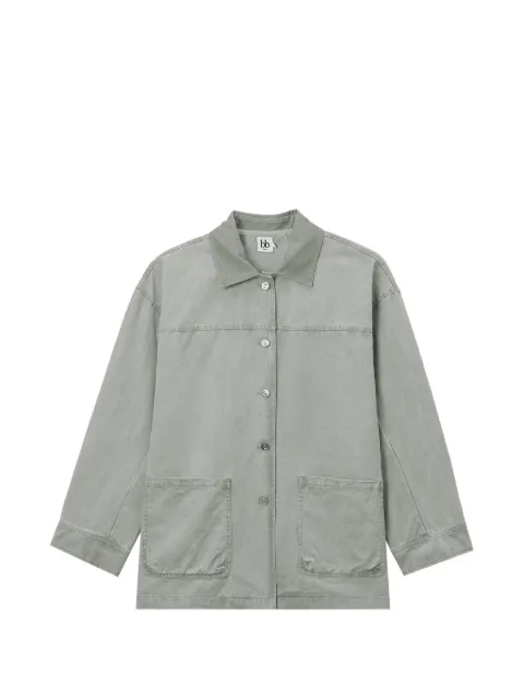 b+ab button-fastening overshirt Grey 6S119AS
