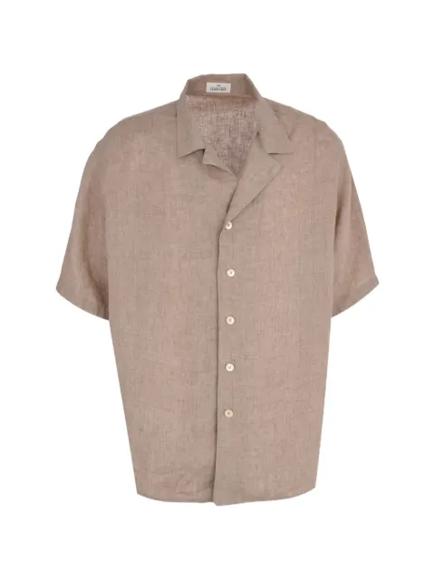 Alessandro Gherardi plain shirt Neutrals MIAMI61082