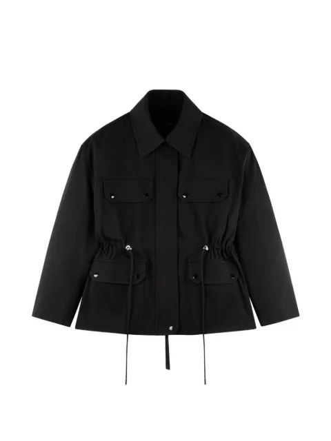 Hogan drawstring pocket jacket Black KJW13511020XTZ