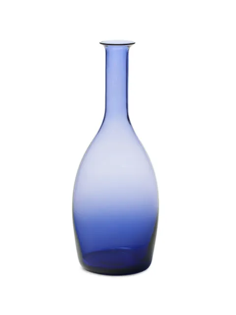 Bitossi Home logo-print curved bottle Blue MCV00203
