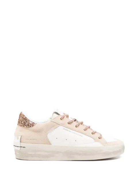 Crime London glitter embellished sneakers Neutrals 29154PP815