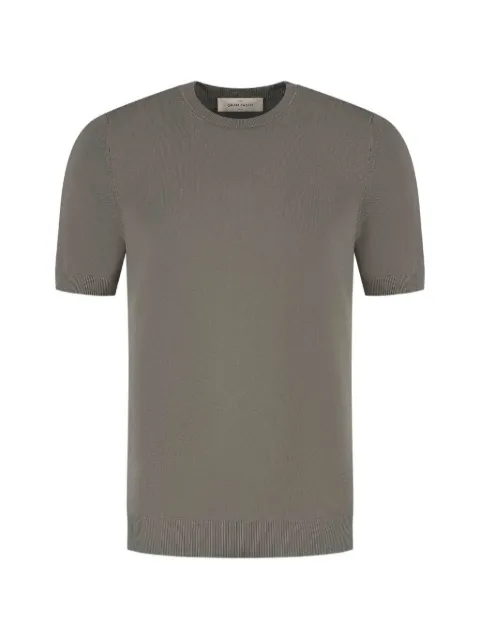 Gran Sasso ribbed T-shirt Brown 2181057136176