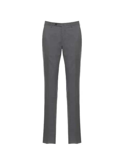 Incotex straight-fit tailored trousers Grey 1T00355006C910