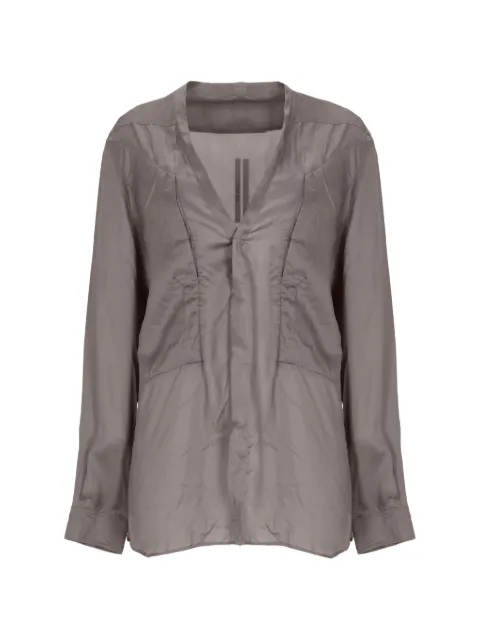 Rick Owens long-sleeve shirt Grey RP01F6247K