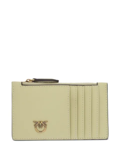 PINKO Love birds cardholder Yellow 100251A0F1