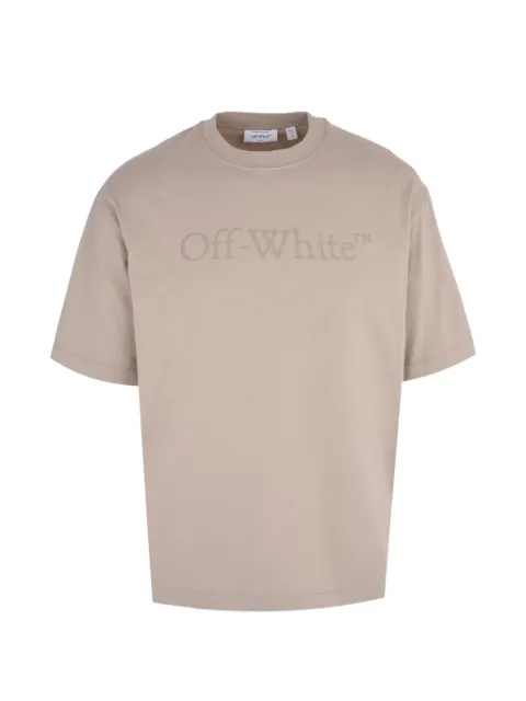 Off-White Bookish faded skate T-shirt Neutrals 44MAA120S26J00H250