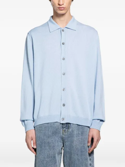 Second/Layer Frankie button-down cardigan Blue AW25305103