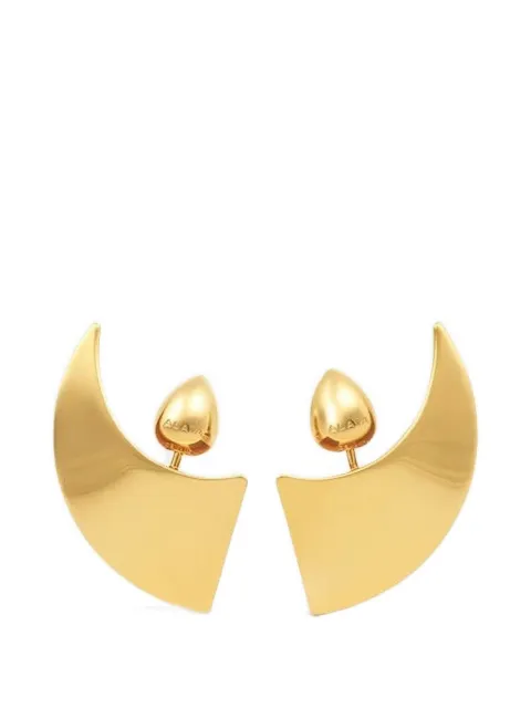 Alaïa small geometric earrings Gold AAJE1064LA006