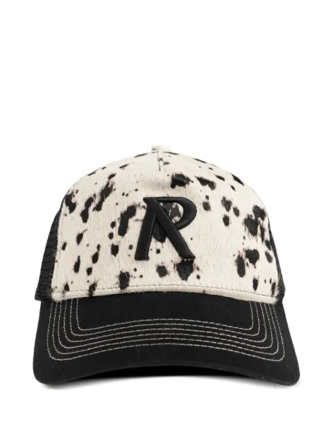 Represent cow-print baseball cap Black MLM1006500