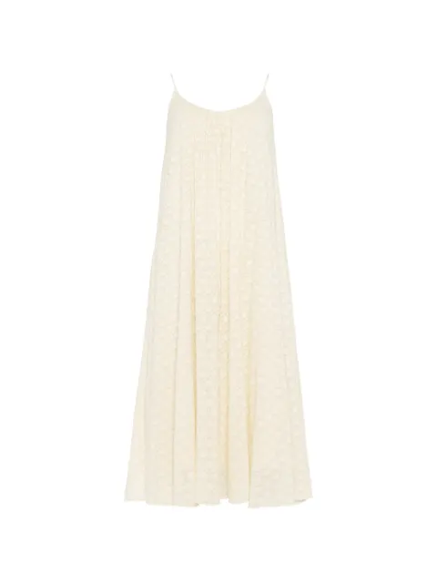 ERES Confidentielle long dress White 202625