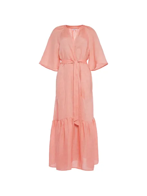 ERES Audacieuse tiered maxi dress Pink 202619
