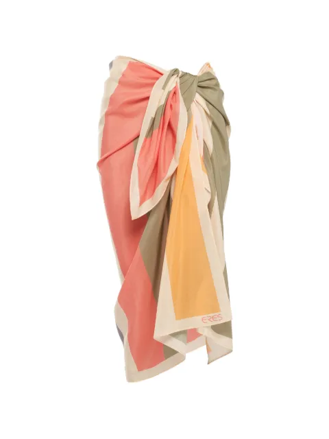 ERES Croquant striped sarong Multicolour 082605