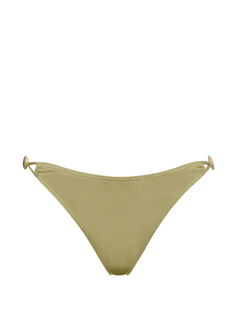ERES bead-embellished bikini bottoms Green 042620