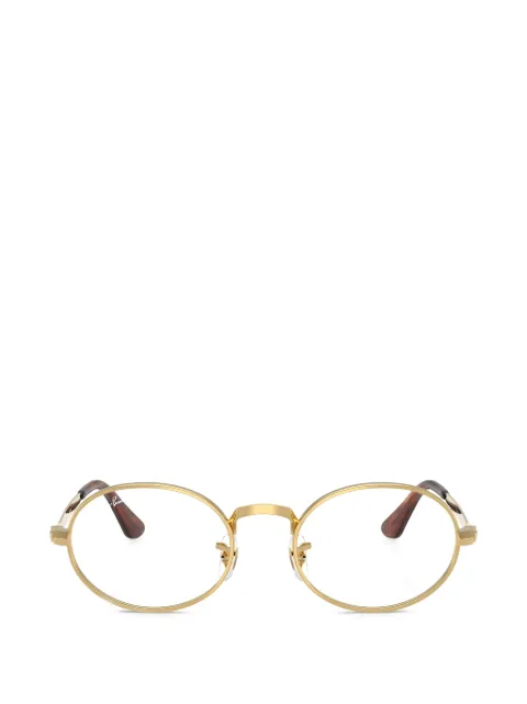 Ray-Ban x A$AP Rocky oval-frame glasses Gold RB3931V2500