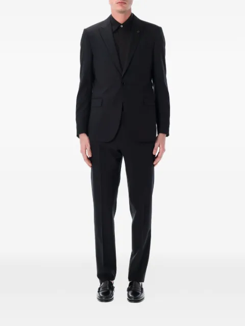 Lardini lapel pin suit Black PA5928EPAE66302999