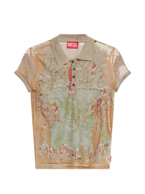Diesel T-Devlo polo shirt Neutrals A223820SIBV