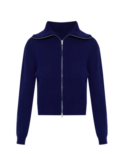 Jil Sander wide-collar cardigan Blue J03HP0025J14837