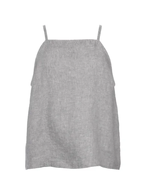 ERES Gentille square-neck top Grey 272627