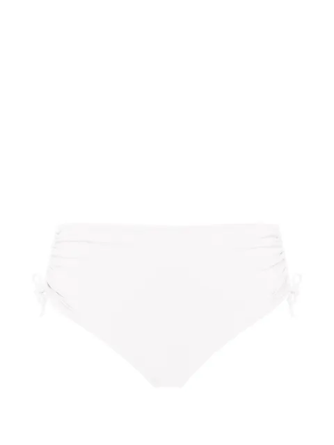 ERES Sofia ruched-side bikini bottoms White 042522