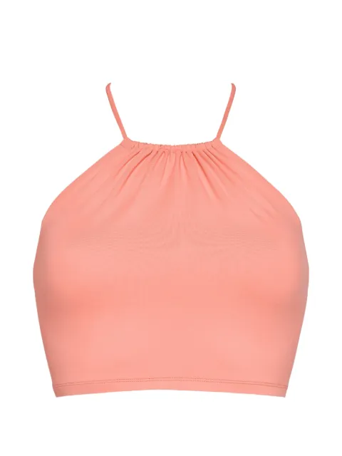 ERES Apollonia halterneck beaded-detail bikini top Pink 032617