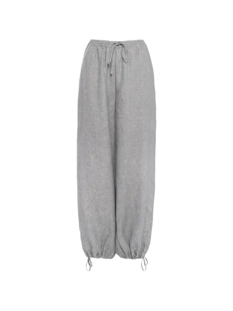 ERES Bienheureux drawstring-fastening trousers Grey 232625