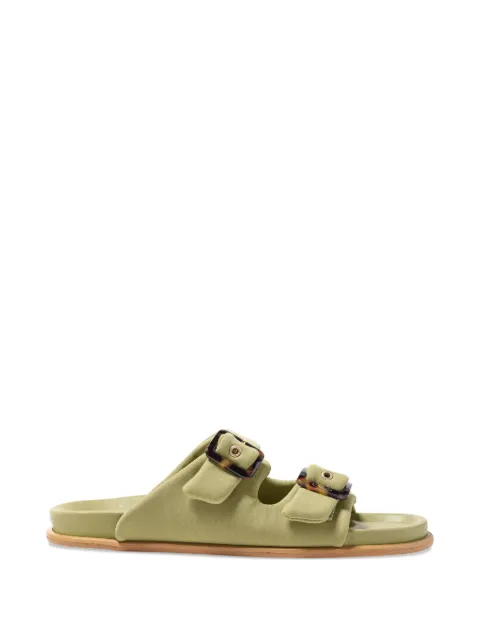 ERES Izia buckle-fastening sandals Green 192614