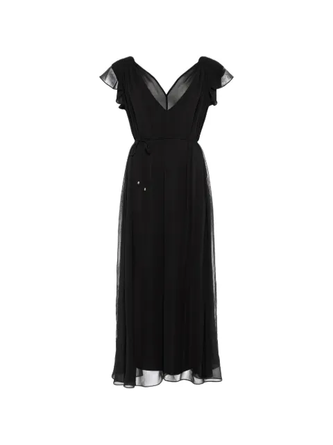 ERES Concert V-neck dress Black 202623