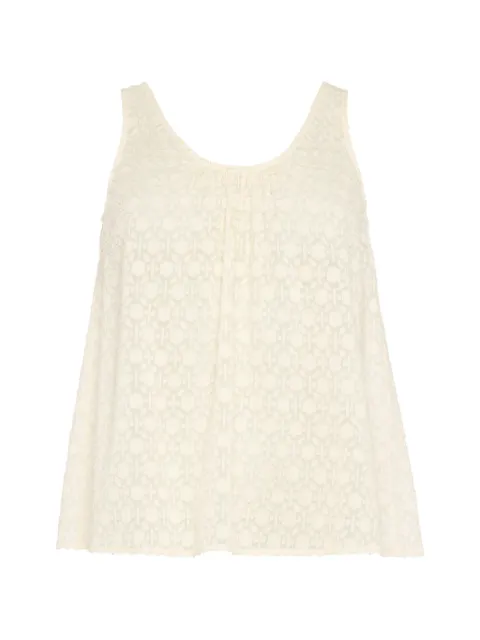 ERES celebration print top White 272631