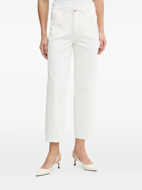 OUI frayed jeans White 96820