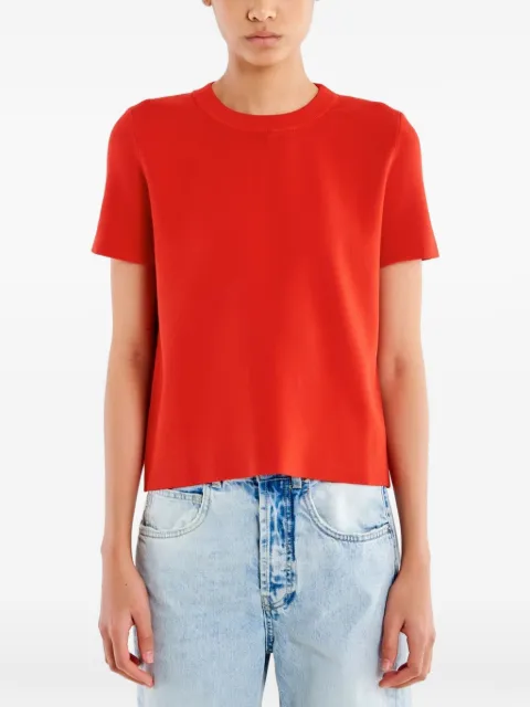 VICOLO crew-neck short-sleeve T-shirt Red 2AB2017