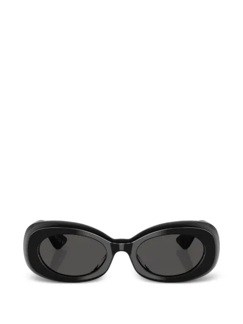 Oliver Peoples oval-frame sunglasses Black OV5606SU