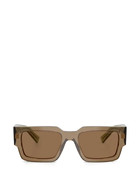 Prada Eyewear Symbole square-frame sunglasses Brown PRB17S