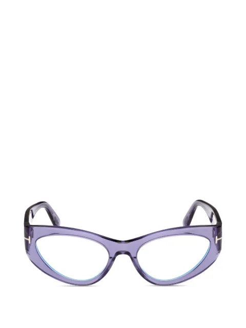 TOM FORD Eyewear cat-eye glasses Purple FT6134B