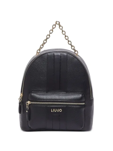 LIU JO chain-detail backpack Black AA6111E1109