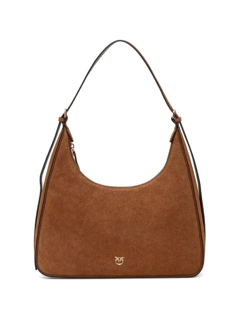 PINKO logo-appliqué shoulder bag Brown 106167A0F6