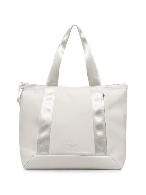 Under Armour UA Luna logo-embossed web-strap tote bag White 6009907