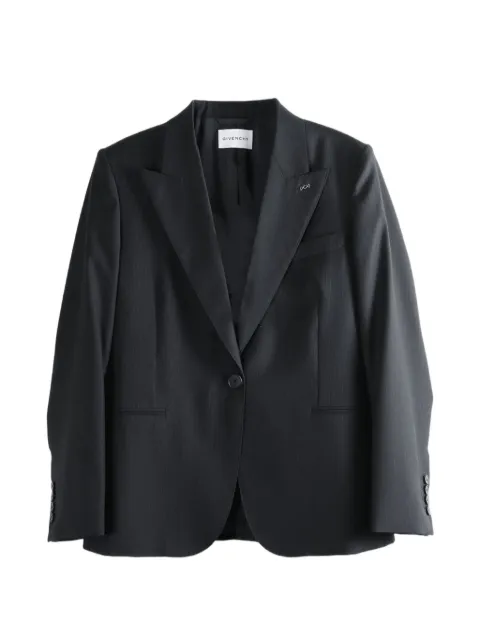 Givenchy single-breasted blazer Black BW30QP16J0