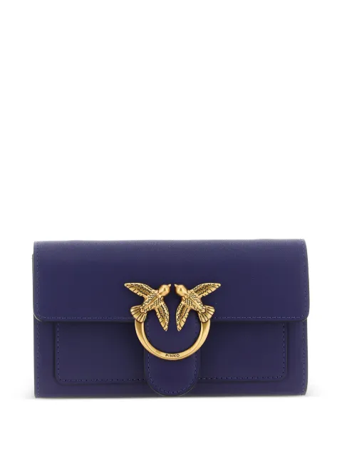 PINKO Love Simply birds chain wallet Purple 100062A0F1