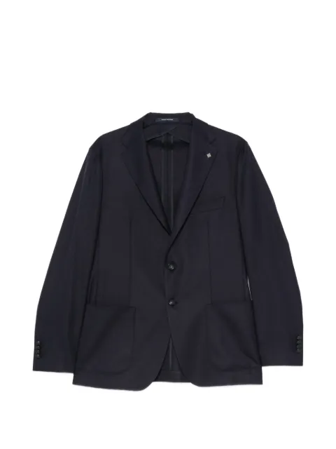 Tagliatore single-breasted wool blazer Blue 1SHO22KPE060069U