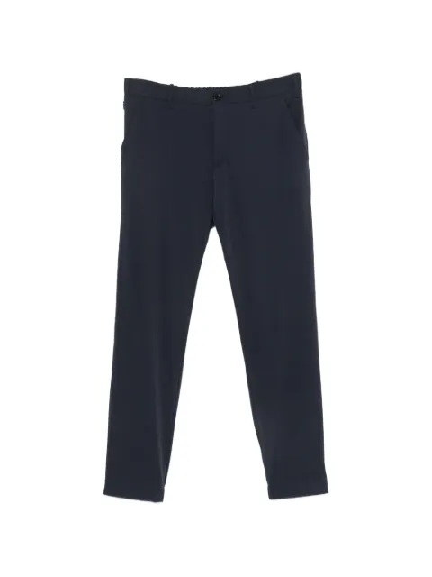 Incotex elasticated-waistband trousers Blue 1TS0019456A