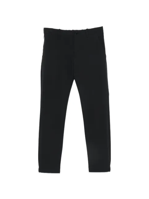 Incotex elasticated-waistband trousers Black 1TS0019456A