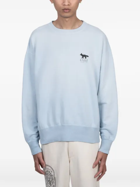 Maison Kitsuné x Kuro Sunfaded Fox sweatshirt Blue 990005