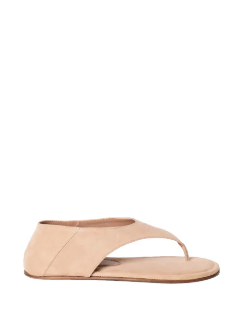 GIABORGHINI Emauelle flat sandals Neutrals EMANUELLE4750