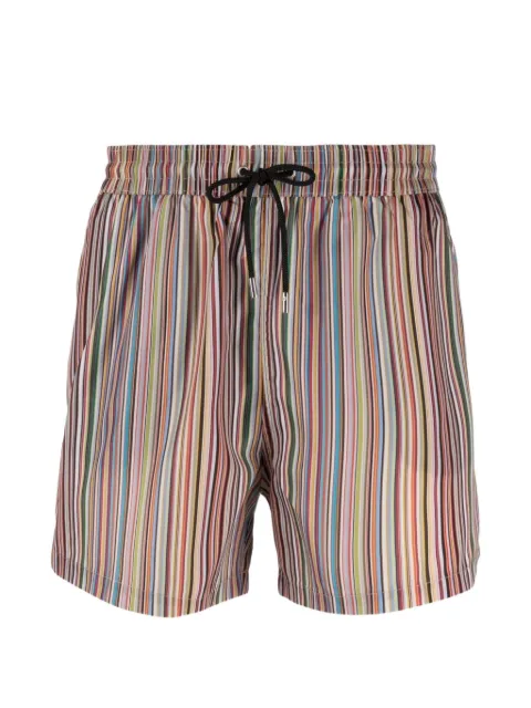 Paul Smith striped swim shorts Red 239DA40674
