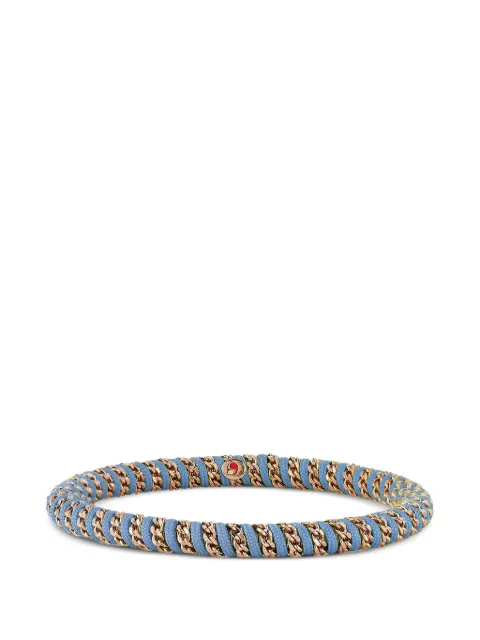 Roberto Demeglio Light Blue Gio stretch bracelet Gold GIO175EG