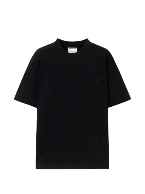 Wooyoungmi logo-lettering T-shirt Black W261TS08708B