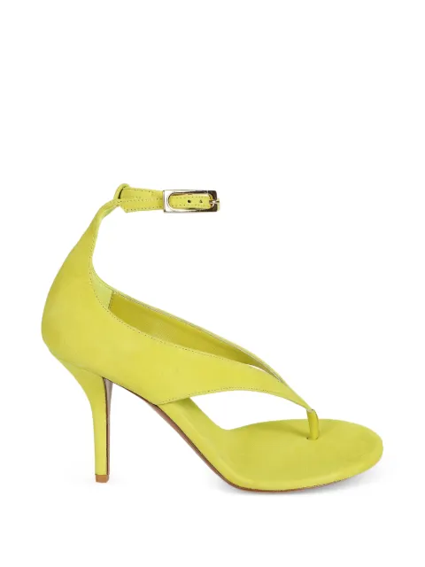 GIABORGHINI Alice thong strap sandals Yellow ALICE4353OREGANO