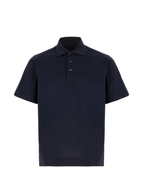 Circolo 1901 buttoned polo shirt Blue CN5208